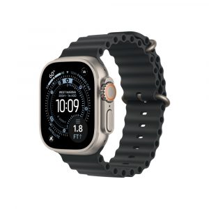 Apple Watch Ultra 3 (2025), 49 мм, корпус из титана природного цвета, ремешок "океаническая петля"