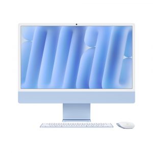 Apple iMac 24" (M4, 2024) 10/10 16 ГБ / 256 ГБ SSD Цвет: «Синий» | Blue